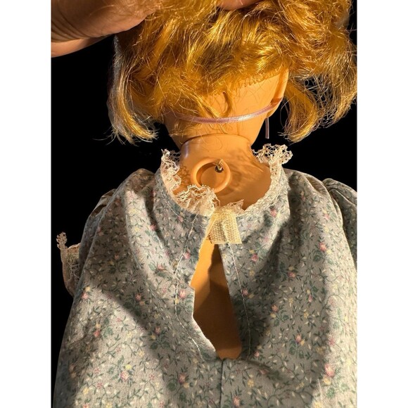 Vintage Chatty Cathy Doll Blonde Short Hair 1960 Non Talking by Mattel 19.5” - Picture 7 of 11